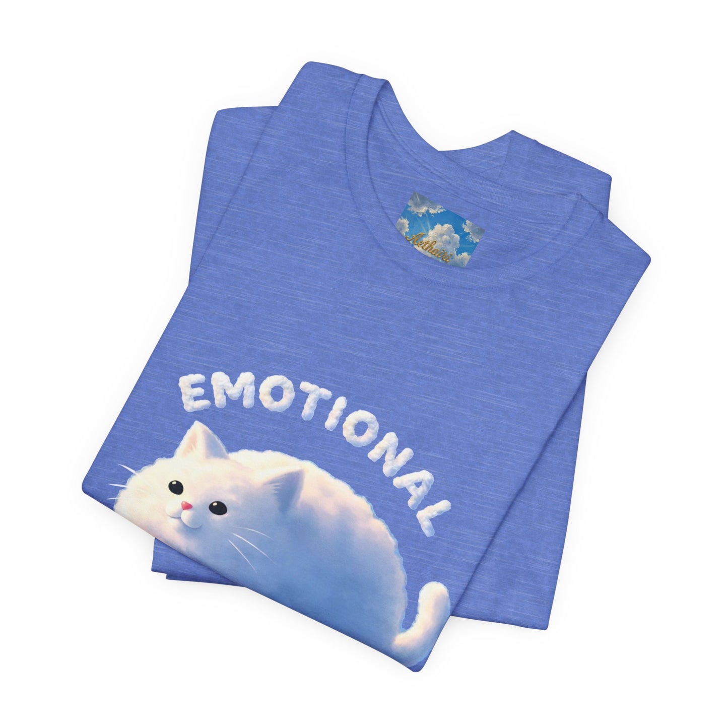 Emotional Support Chonk Cat Tee - Cute Comfort Graphic T-Shirt