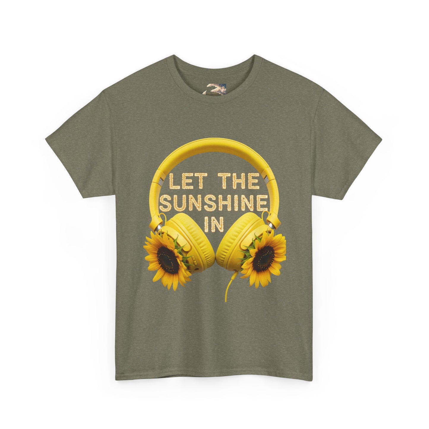 Let the Sunshine In Unisex Heavy Cotton Tee, Summer Vibes Shirt, Gift for Music Lovers, Bright Floral T-Shirt, Casual Everyday Wear, [...]